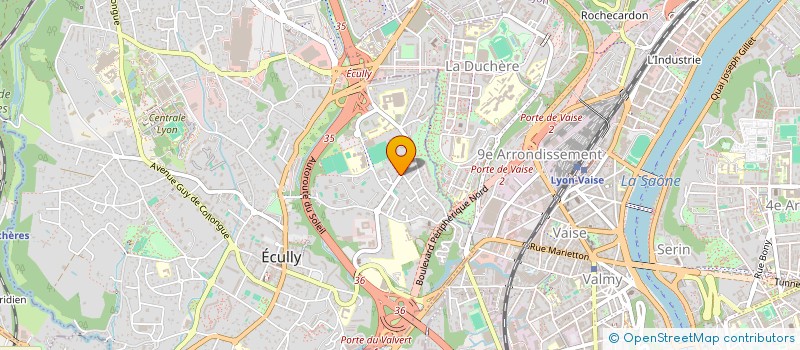localisation de l'entreprise MONSIEUR PASCAL COHEN à ECULLY
