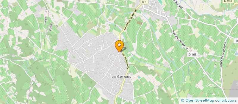 localisation de l'entreprise MONSIEUR PASCAL COLESAN  MAZAN