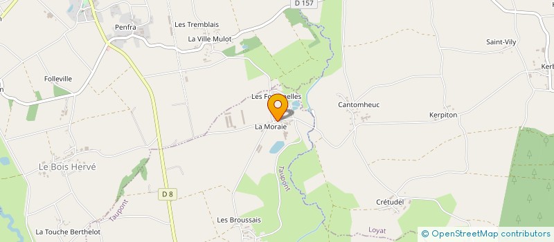 localisation de l'entreprise MONSIEUR PASCAL COLLAIRE  TAUPONT