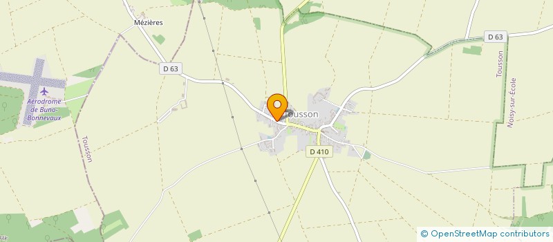 localisation de l'entreprise MONSIEUR PASCAL COLLETTE  TOUSSON