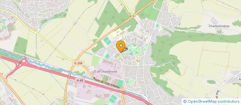 localisation de l'entreprise MONSIEUR PASCAL COLLIAT  BOURGOIN-JALLIEU