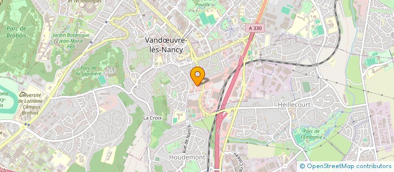 localisation de l'entreprise MONSIEUR PASCAL COLLIGNON  VANDUVRE-LES-NANCY