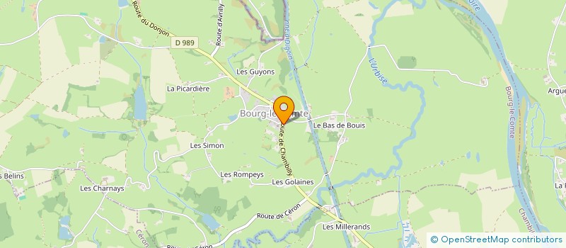 localisation de l'entreprise MONSIEUR PASCAL COLLOMB à MARCIGNY