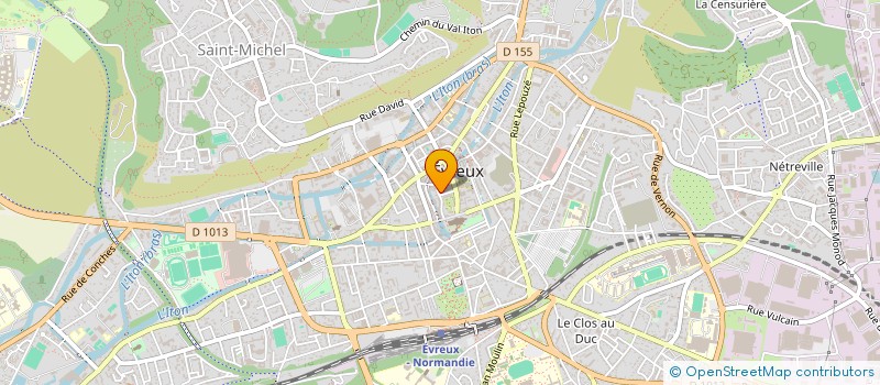 localisation de l'entreprise MONSIEUR PASCAL COLVILLE  EVREUX