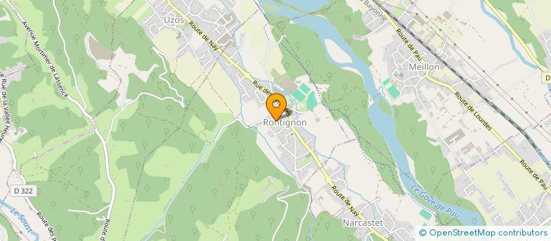 localisation de l'entreprise MONSIEUR PASCAL COMANDON  RONTIGNON
