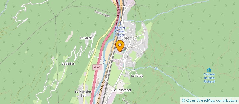 localisation de l'entreprise MONSIEUR PASCAL COMBET  EPIERRE