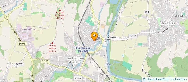 localisation de l'entreprise MONSIEUR PASCAL COMBETTE  SALLEDES