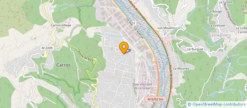 localisation de l'entreprise MONSIEUR PASCAL COMTE à CARROS