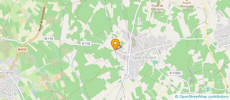 localisation de l'entreprise MONSIEUR PASCAL CONGE  ENTRE-VIGNES