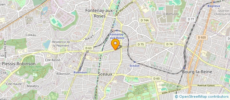 localisation de l'entreprise MONSIEUR PASCAL CONSO à SCEAUX