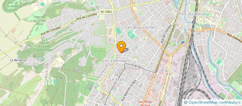 localisation de l'entreprise MONSIEUR PASCAL CONTET à DIJON