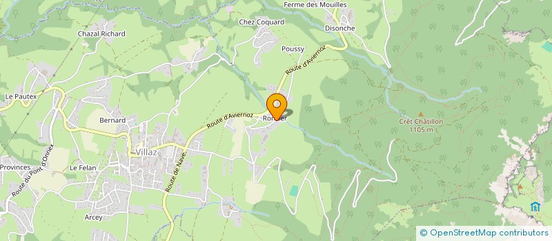 localisation de l'entreprise MONSIEUR PASCAL CONVERS  VILLAZ