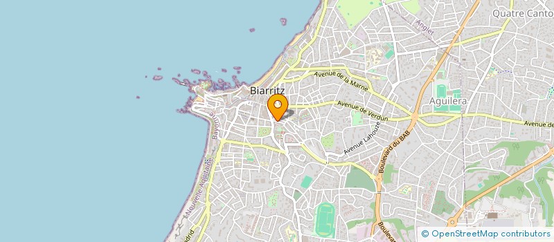 localisation de l'entreprise MONSIEUR PASCAL CONVERT à BIARRITZ