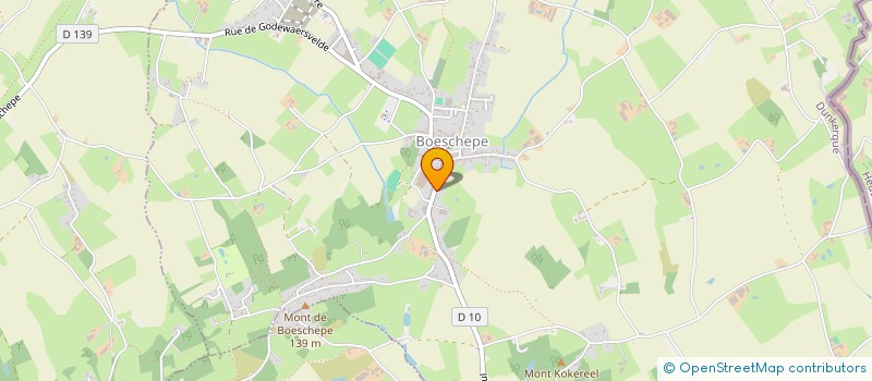 localisation de l'entreprise MONSIEUR PASCAL COOPMAN  BOESCHEPE