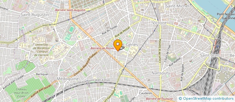 localisation de l'entreprise MONSIEUR PASCAL COPEAUX à BORDEAUX