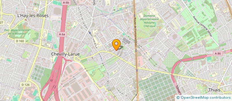 localisation de l'entreprise MONSIEUR PASCAL COQUET  CHEVILLY-LARUE