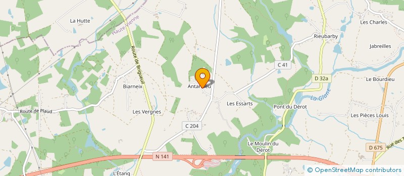 localisation de l'entreprise MONSIEUR PASCAL CORAZZINI à SAINT-JUNIEN