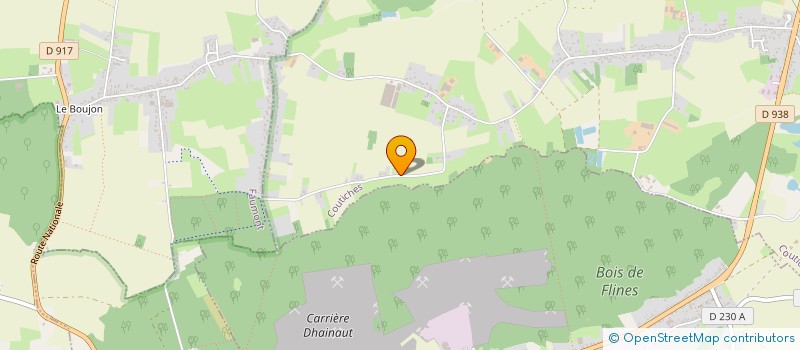 localisation de l'entreprise MONSIEUR PASCAL CORBIER  COUTICHES