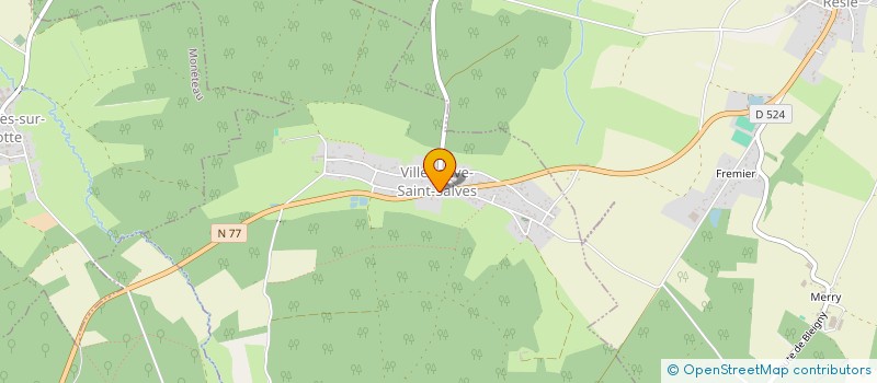 localisation de l'entreprise MONSIEUR PASCAL CORBIER  VILLENEUVE-SAINT-SALVES