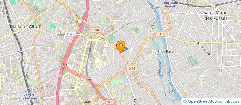 localisation de l'entreprise MONSIEUR PASCAL CORBIN  CRETEIL