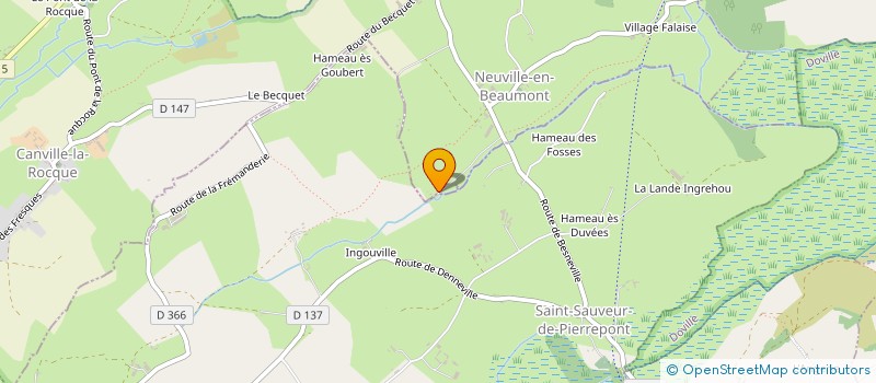 localisation de l'entreprise MONSIEUR PASCAL CORCY  PICAUVILLE