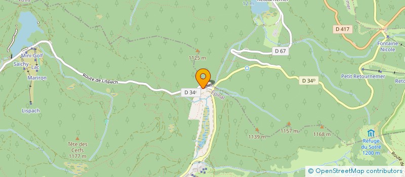 localisation de l'entreprise MONSIEUR PASCAL CORDIER  LA BRESSE