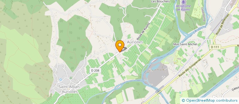 localisation de l'entreprise MONSIEUR PASCAL CORDIER  SAINT-ALBAN-AURIOLLES