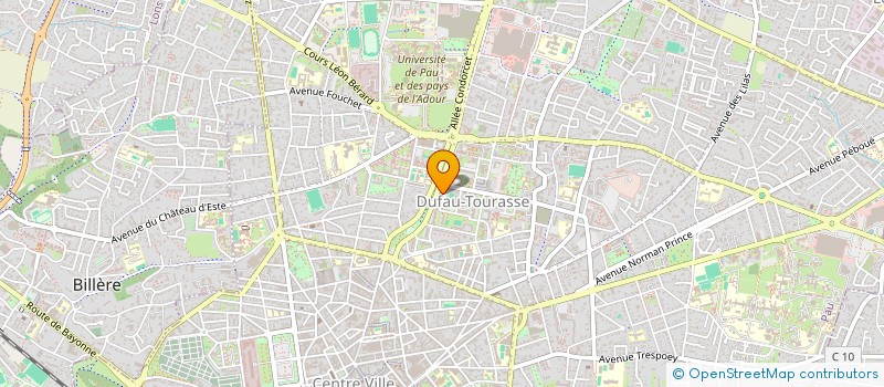 localisation de l'entreprise MONSIEUR PASCAL CORMIER à PAU
