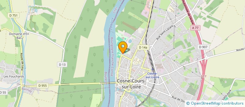 localisation de l'entreprise MONSIEUR PASCAL CORMIER à COSNE-COURS-SUR-LOIRE
