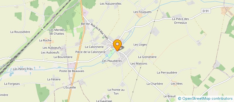 localisation de l'entreprise MONSIEUR PASCAL CORRE  DRACHE