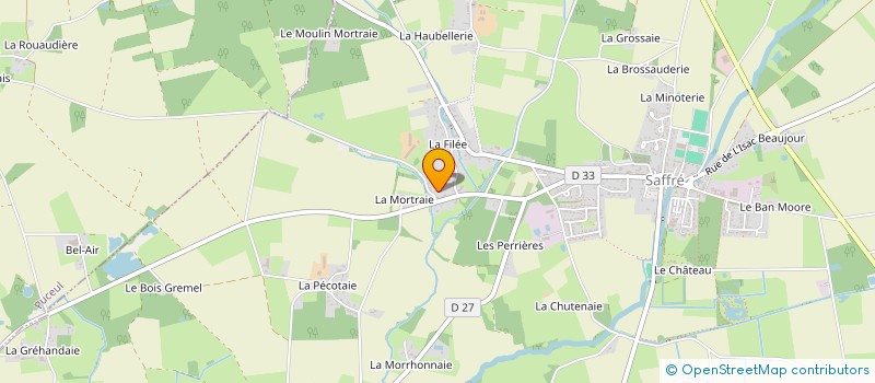 localisation de l'entreprise MONSIEUR PASCAL COSSARD à SAFFRE