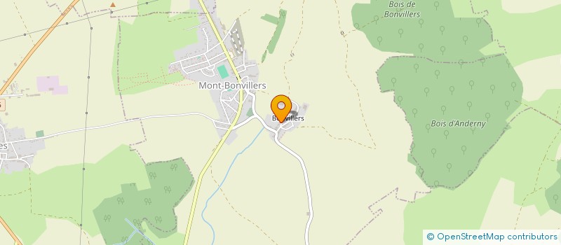 localisation de l'entreprise MONSIEUR PASCAL COSTA  MONT-BONVILLERS