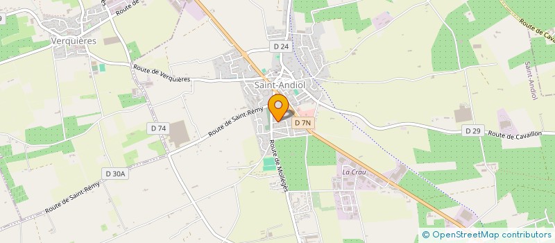 localisation de l'entreprise MONSIEUR PASCAL COSTABELLO  SAINT-ANDIOL