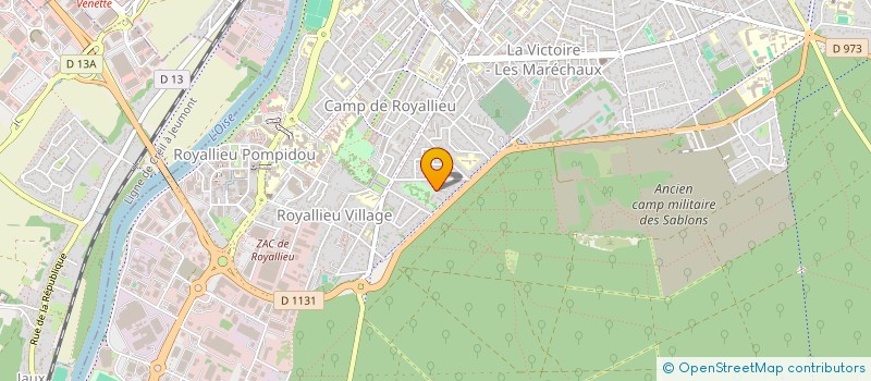 localisation de l'entreprise MONSIEUR PASCAL COTTENOT à COMPIEGNE