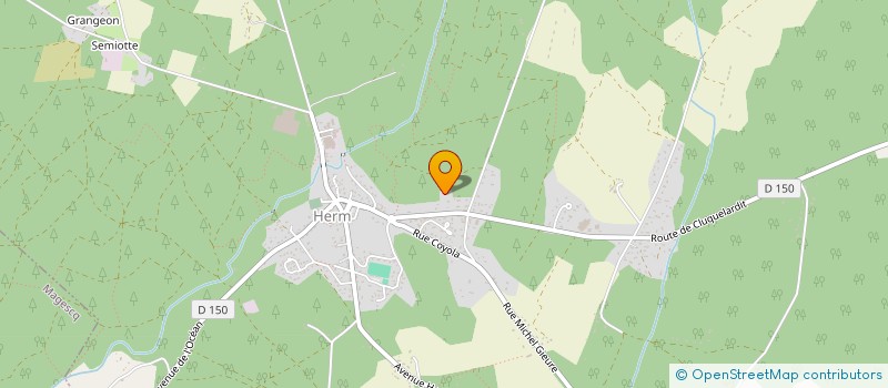 localisation de l'entreprise MONSIEUR PASCAL COTTIGNY  HERM