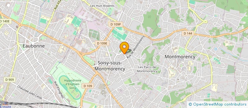 localisation de l'entreprise MONSIEUR PASCAL COTTIN à SOISY-SOUS-MONTMORENCY