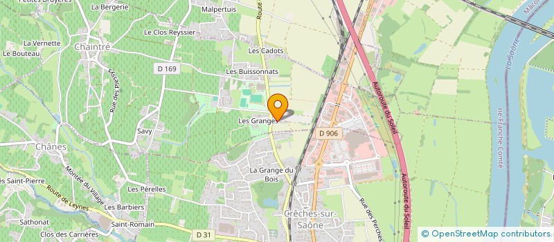 localisation de l'entreprise MONSIEUR PASCAL COUDURIER-CURVEUR à CHAINTRE