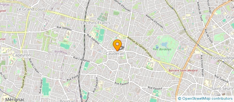 localisation de l'entreprise MONSIEUR PASCAL COUFFRAND  BORDEAUX