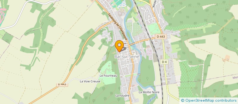 localisation de l'entreprise MONSIEUR PASCAL COURJAN à BAR-SUR-SEINE