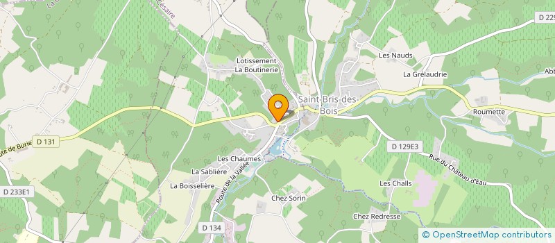 localisation de l'entreprise MONSIEUR PASCAL COURTILLAT  SAINT CESAIRE