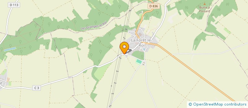 localisation de l'entreprise MONSIEUR PASCAL COURTIN à LA FORET-LE-ROI