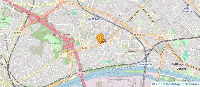 localisation de l'entreprise MONSIEUR PASCAL COURTOIS à ARGENTEUIL