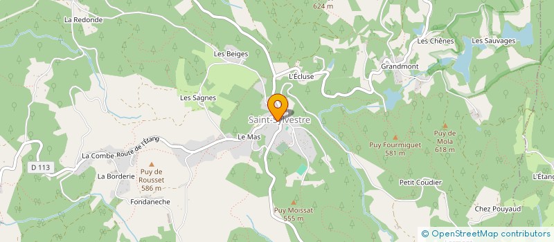 localisation de l'entreprise MONSIEUR PASCAL COUTURIER  COUZEIX