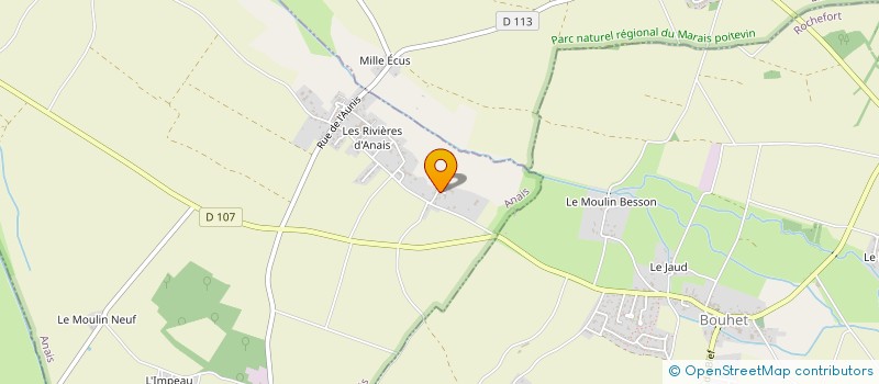 localisation de l'entreprise MONSIEUR PASCAL COUTURIER  LE GUE D'ALLERE