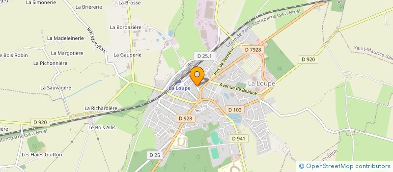 localisation de l'entreprise MONSIEUR PASCAL COVEMAKER à LA LOUPE