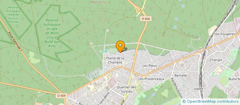 localisation de l'entreprise MONSIEUR PASCAL CRAPET à FONTAINEBLEAU