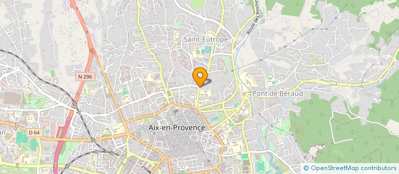 localisation de l'entreprise MONSIEUR PASCAL CREPET à AIX-EN-PROVENCE