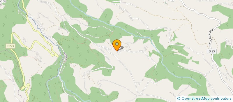 localisation de l'entreprise MONSIEUR PASCAL CROS  CURVALLE