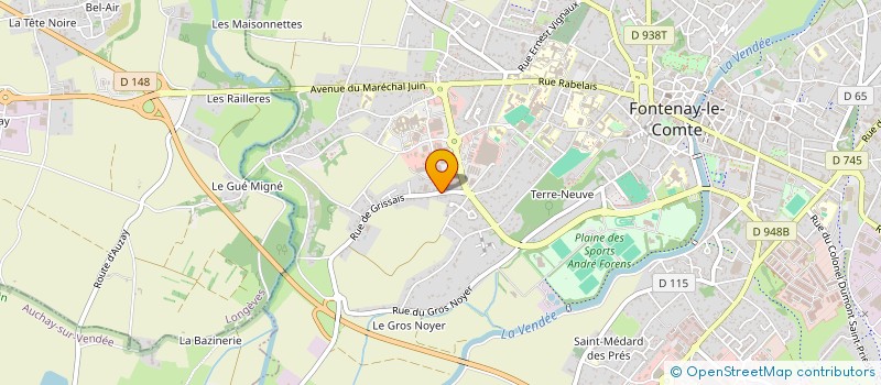 localisation de l'entreprise MONSIEUR PASCAL CROZAT à FONTENAY-LE-COMTE