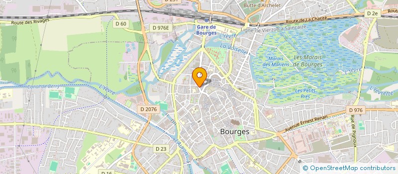 localisation de l'entreprise MONSIEUR PASCAL CRUVEILHER  BOURGES